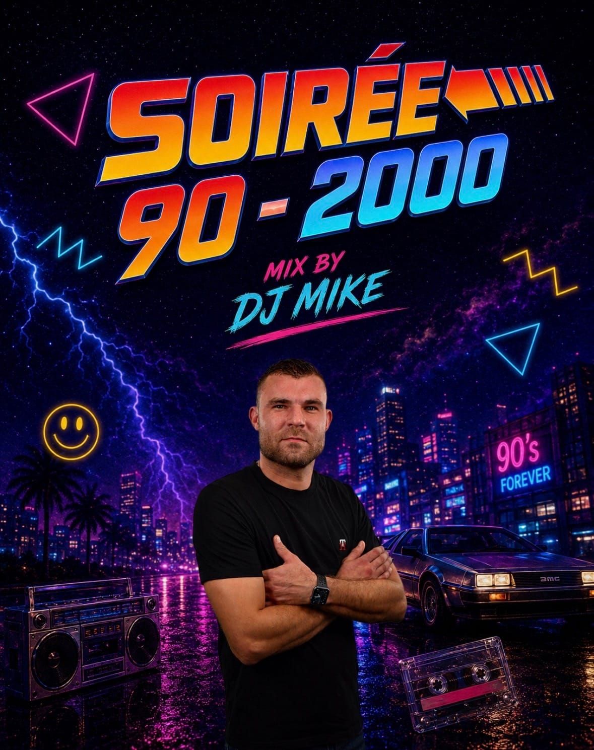 Soirée années 90-2000 avec DJ Mike